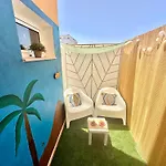 El Cocotero By The Sea, Desk,300mb Fiber And Terrace *