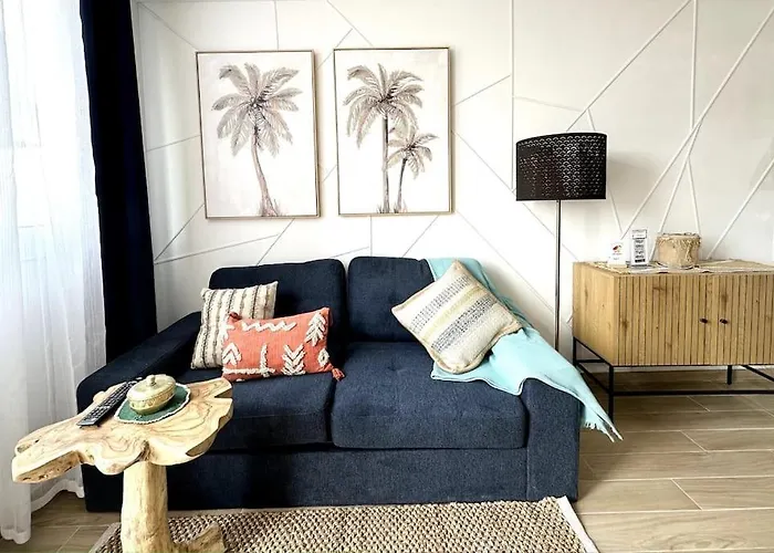 El Cocotero By The Sea, Desk,300mb Fiber And Terrace Apartment